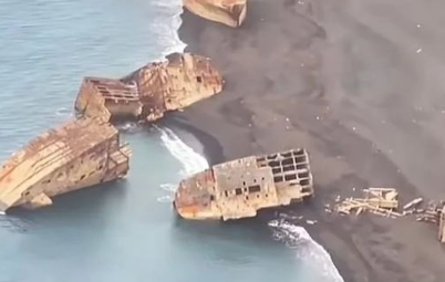 Kapal Tenggelam Jepang Bekas Perang Dunia II Ditemukan