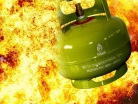 LPG di Bogor Meledak, Pria Alami Luka Berat